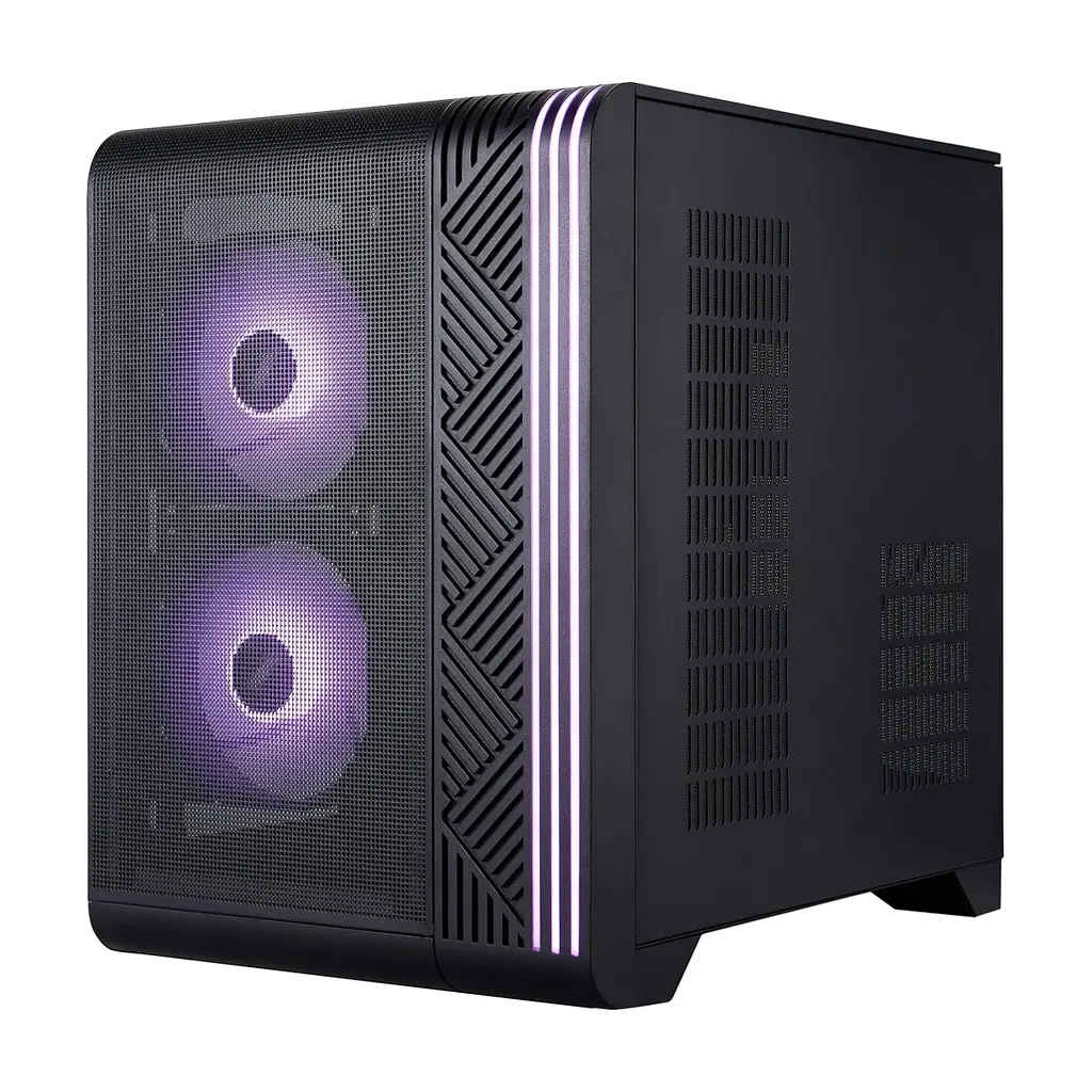 Корпус для ПК 1stPlayer VT5-BK-3F7 Black (VT5-BK-3F7) - фото 4