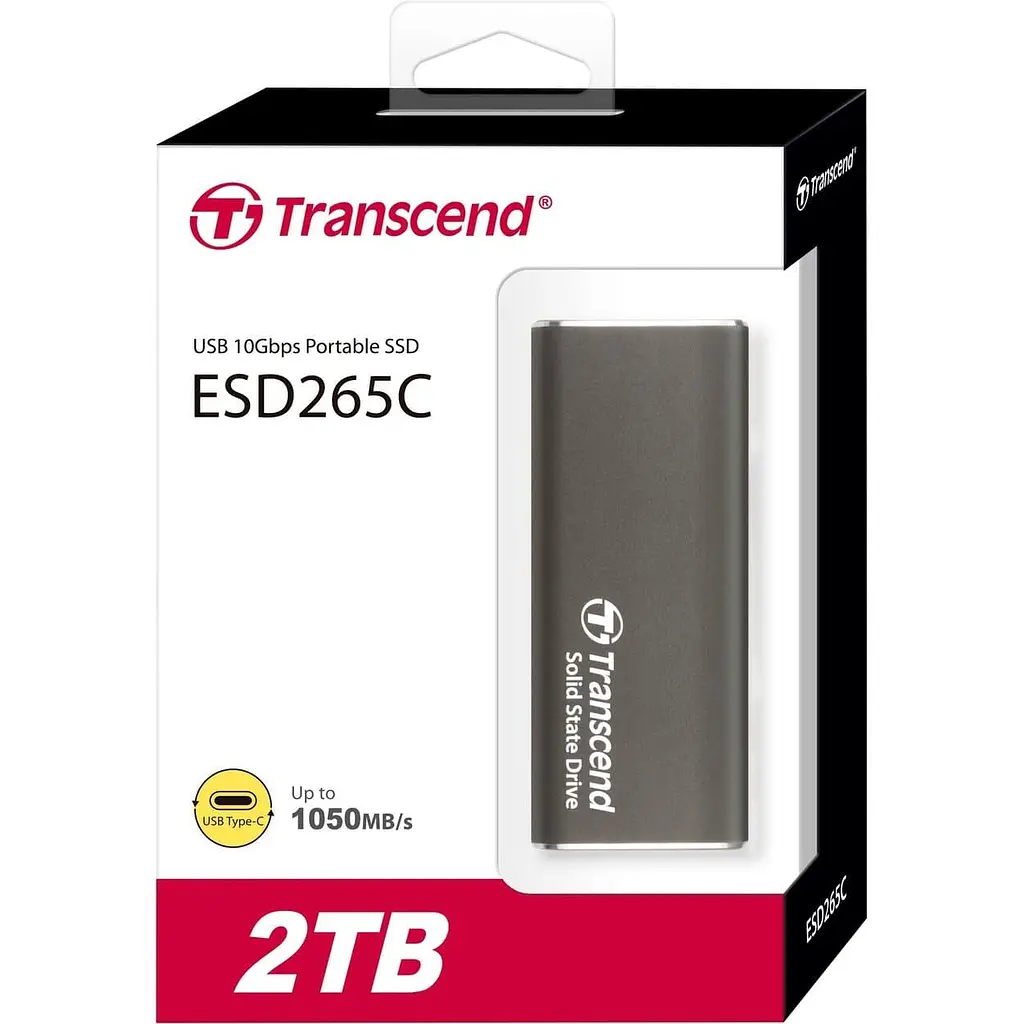 Накопитель SSD Transcend SSD 2TB ESD265C Iron Gray (TS2TESD265C) (FFMSTR02145) - фото 2