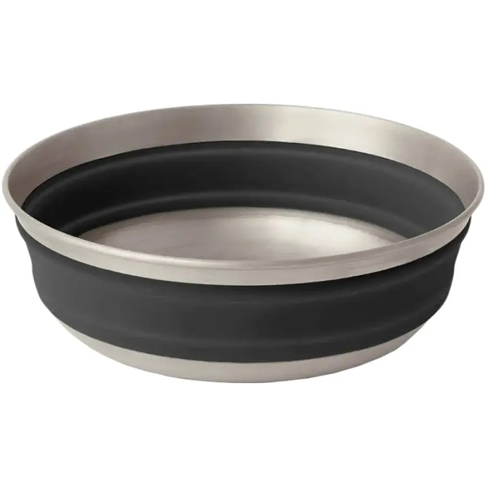 Миска Sea To Summit Detour Stainless Steel Collapsible Bowl L Beluga Black