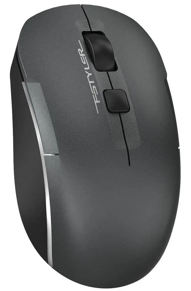 Беспроводная мышь A4Tech FB26CS Air2 Silent BT/WRL Smoky Grey (FB26CS Air2 Smoky Grey) (FB26CS Air2 (Smoky Grey)) - фото 2