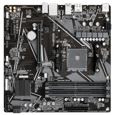 Материнська плата GIGABYTE B550M K - фото 3