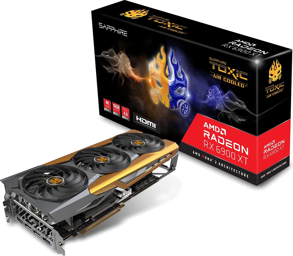 Відеокарта Sapphire AMD Radeon RX 6900 XT 16GB TOXIC Air-Cooled (11308-11-20G) (GDDR6, 256 bit, PCI-E v4.0) Б/в - фото 6