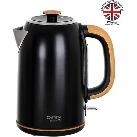 Электрический чайник Camry CR 1342 металлический с мерной шкалой и безопасностью Strix 1.7 л - фото 9