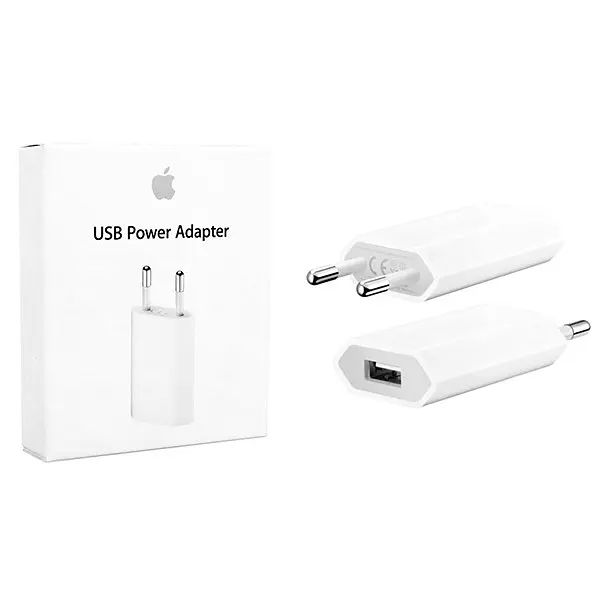 Адаптер мережевий USB Power Adapter MD813M/A (BOX, 1:1 ORIGINAL) - фото 2