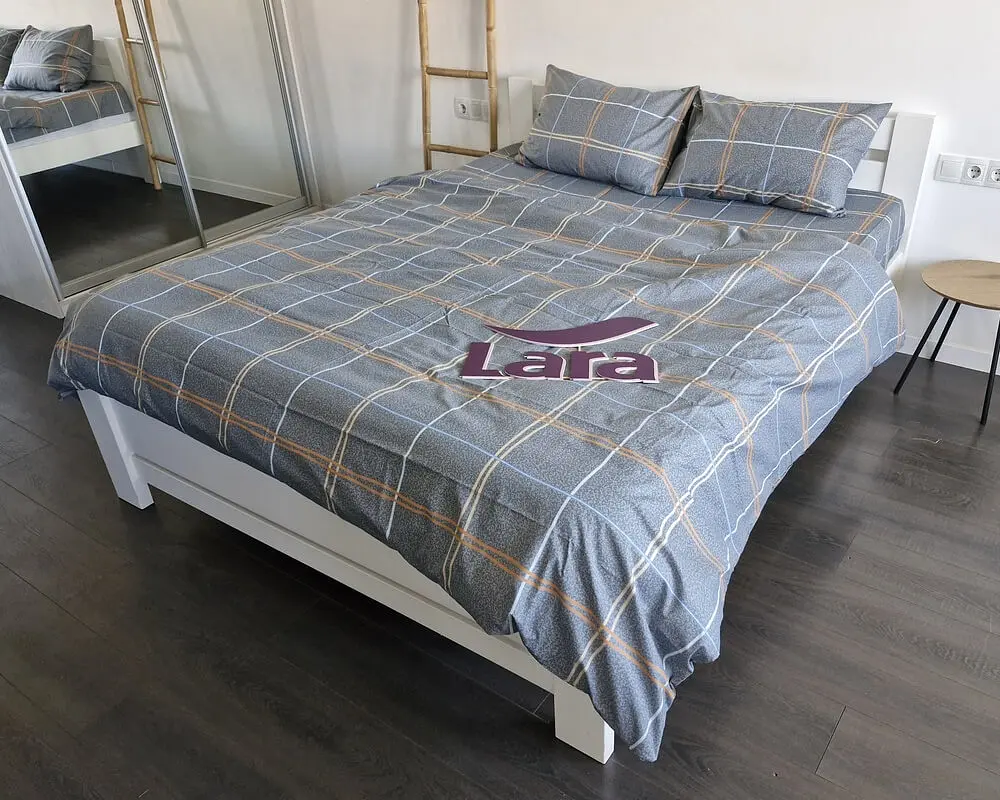 Постільна білизна LARA бязь d11352s сімейна 2х150х220 см - фото 2