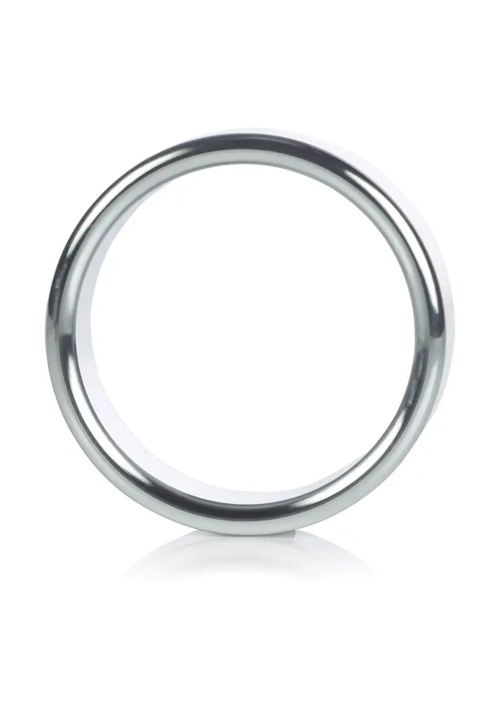 Ерекційне кільце CalExotics Alloy Metallic Ring 4 см сріблястий - фото 3