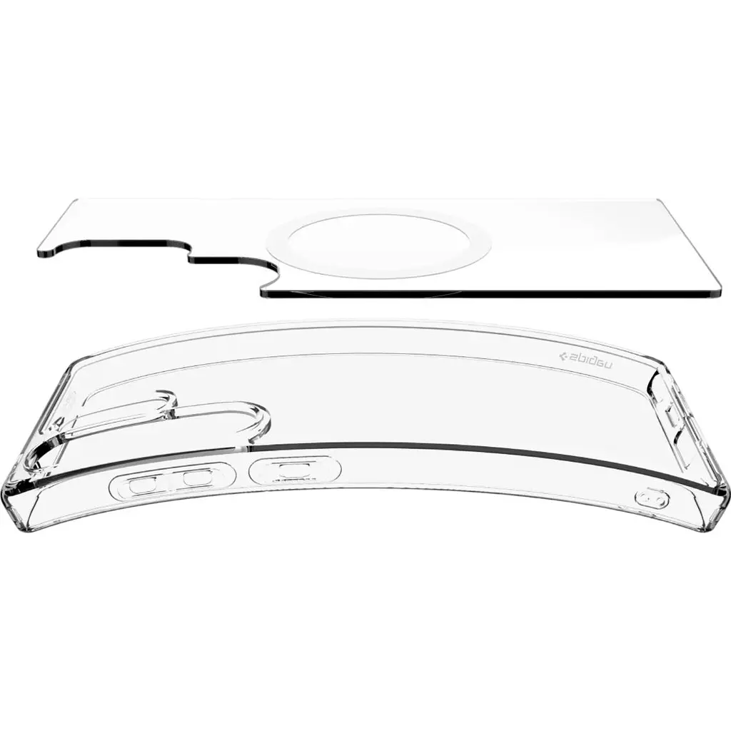 Чохол Spigen Ultra Hybrid MagSafe для Samsung Galaxy S25 Ultra Clear White (ACS08956) [126591] - фото 10