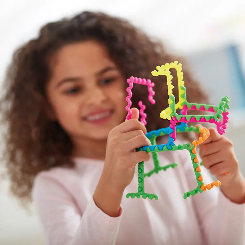 Конструктор Learning Resources Радужные зигзаги, 20 деталей (LSP8593-UK) - фото 6