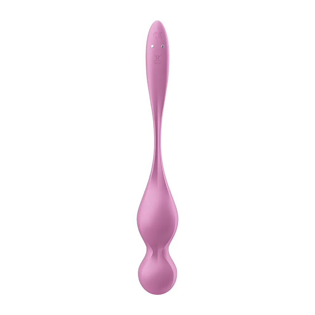 Вагінальні смарт-кульки з вібрацією Satisfyer Love Birds 1 Connect App Pink, 78 г Satisfyer SX0570 99892 - фото 5