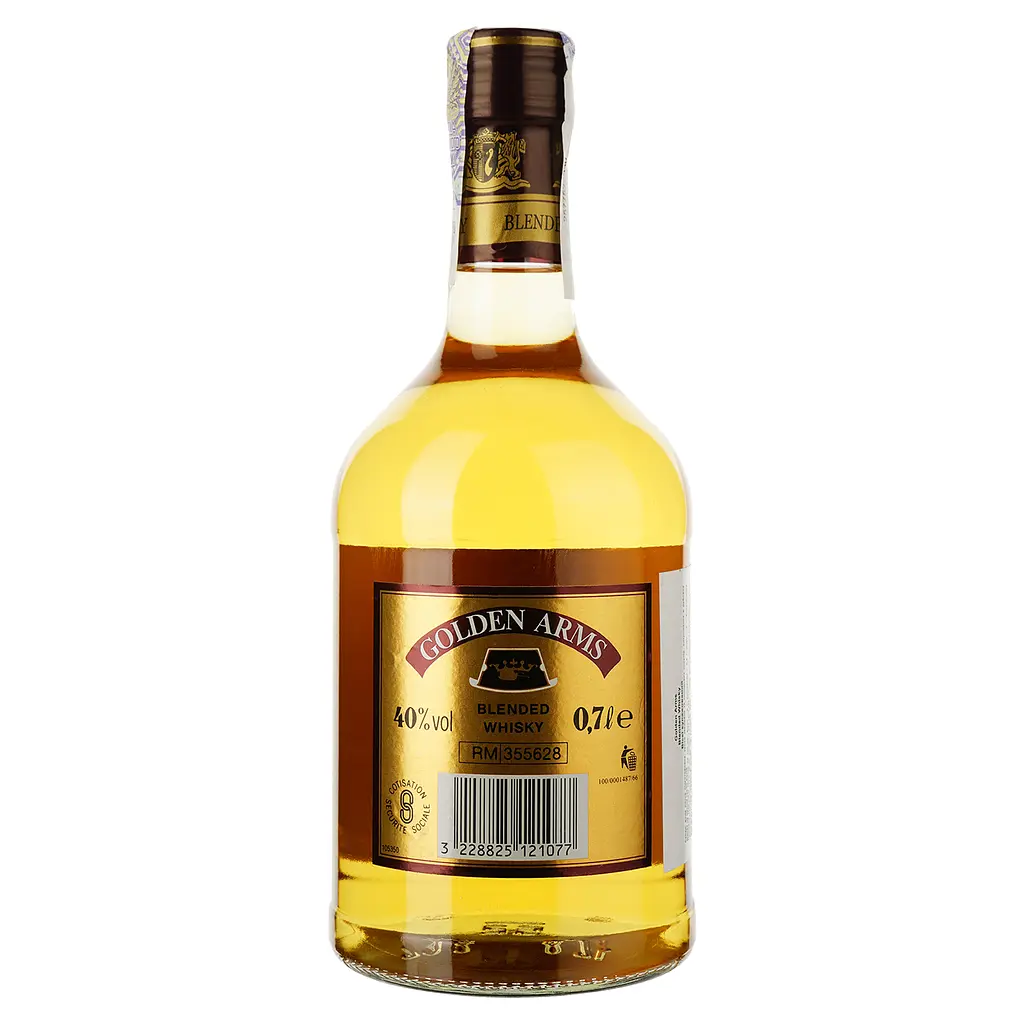 Віскі Golden Arms 3 YO Blended Scotch Whisky, 40%, 0.7 л - фото 2
