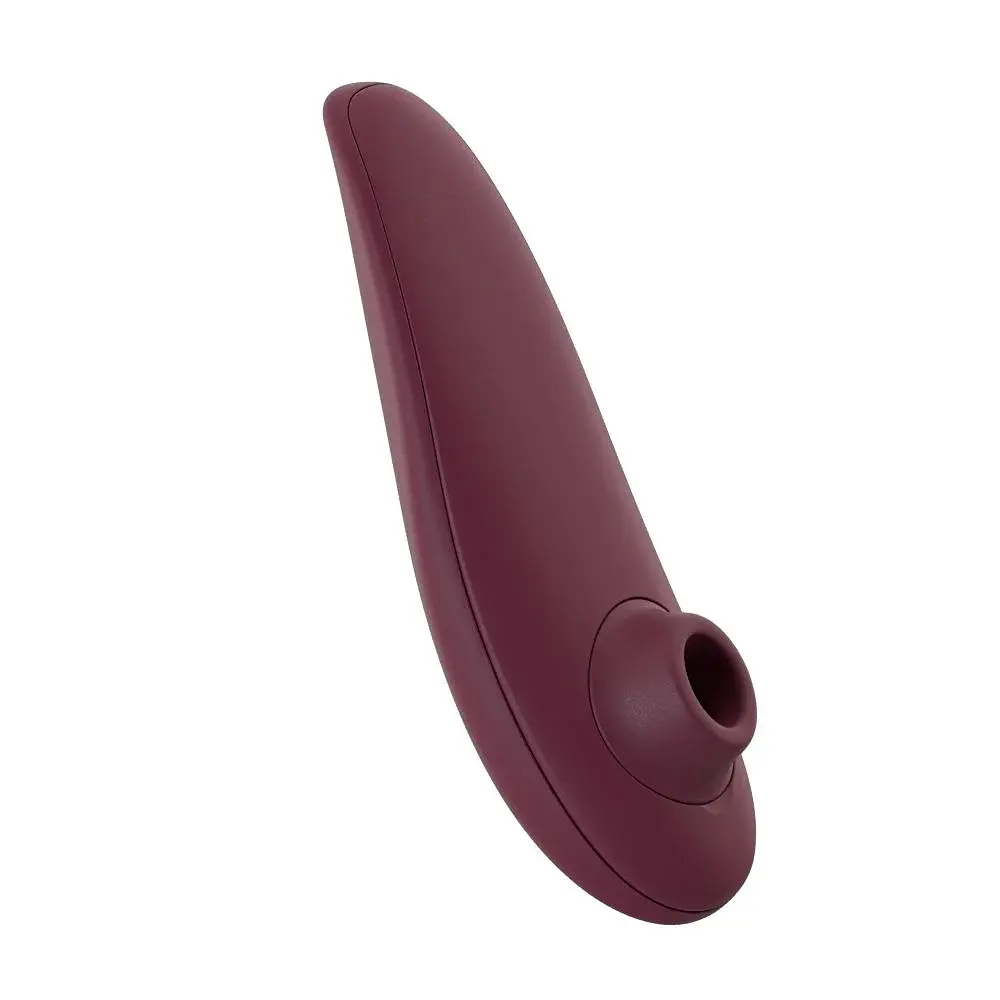 Лубрикант Womanizer Classic 2 + 50 мл- Інноваційний вакуумний стимулятор клітора, 14.8х4.8 см бордовий - фото 28