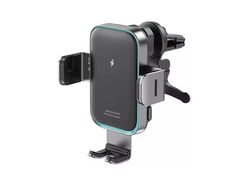 Автомобільний тримач для смартфона Proove Triple Clamp Pro 15W Gray (WHTP15010001) - фото 2