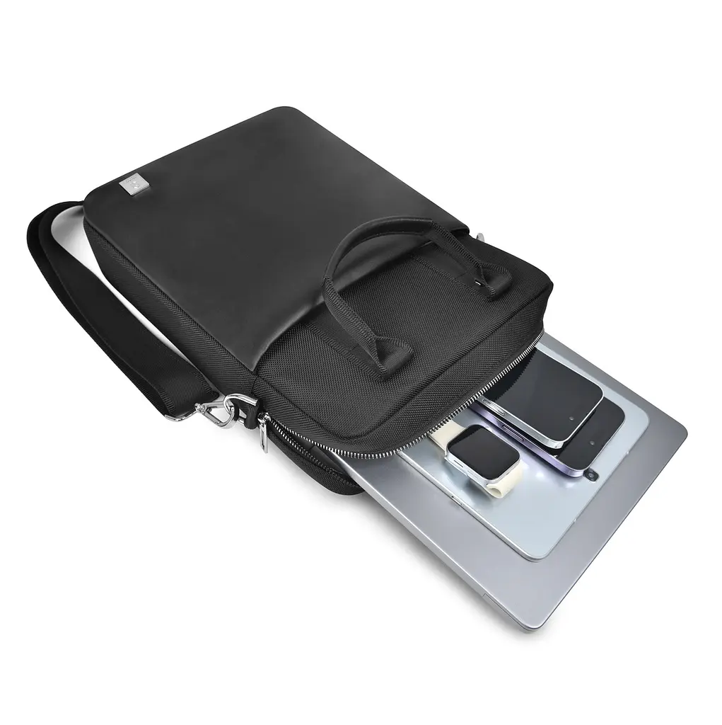 Сумка WIWU 14" Hali Vertical Bag Black (6976195091779) - фото 7