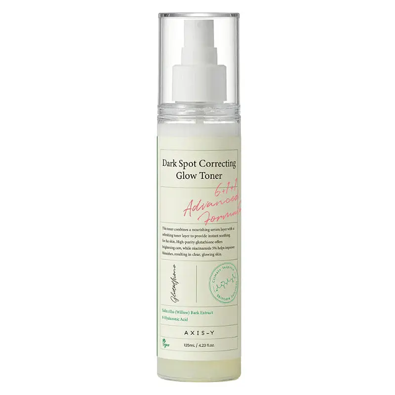 Двухфазный осветляющий тонер для лица AXIS-Y Dark Spot Correcting Glow Toner 125 мл - фото 2