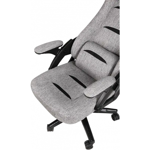 Геймерське крісло GT Racer (X-5993-1 Fabric Gray) - фото 3