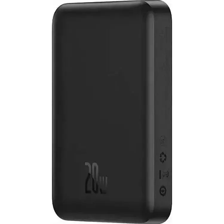 Портативна батарея Powerbank Powerbank Baseus Magnetic Mini Wireless Quick Charging 10000 mAh 20W PPCX070001 B - фото 3