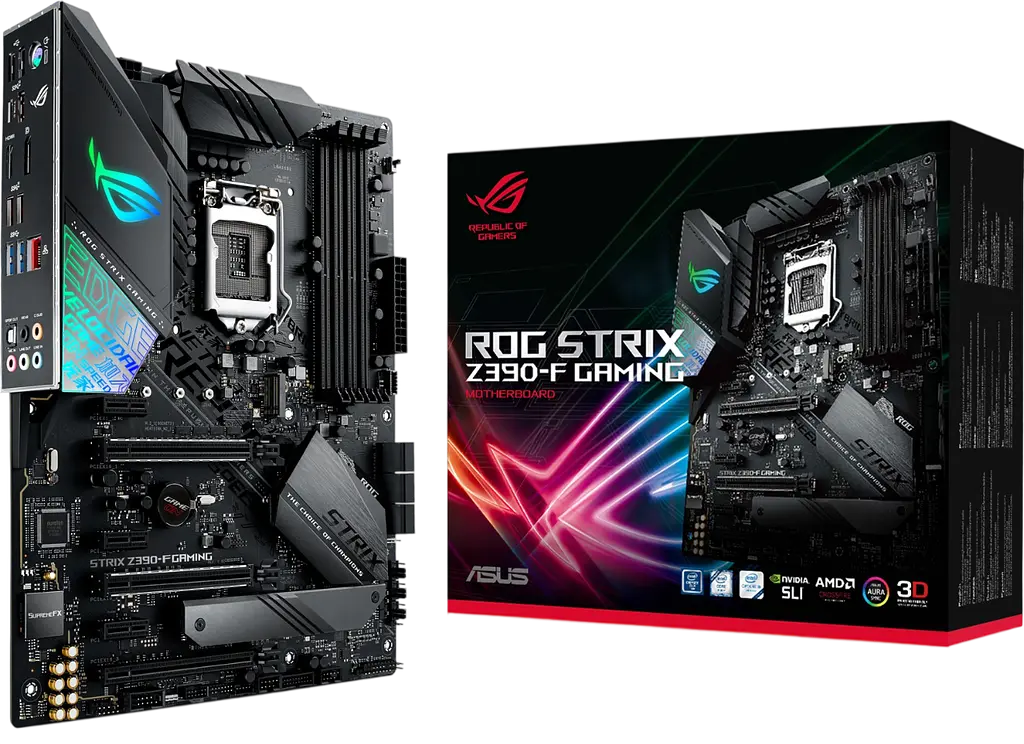 Материнська плата Asus Z390-F ROG Strix Gaming LGA 1151v2 (ROG STRIX Z390-F GAMING) Б/В