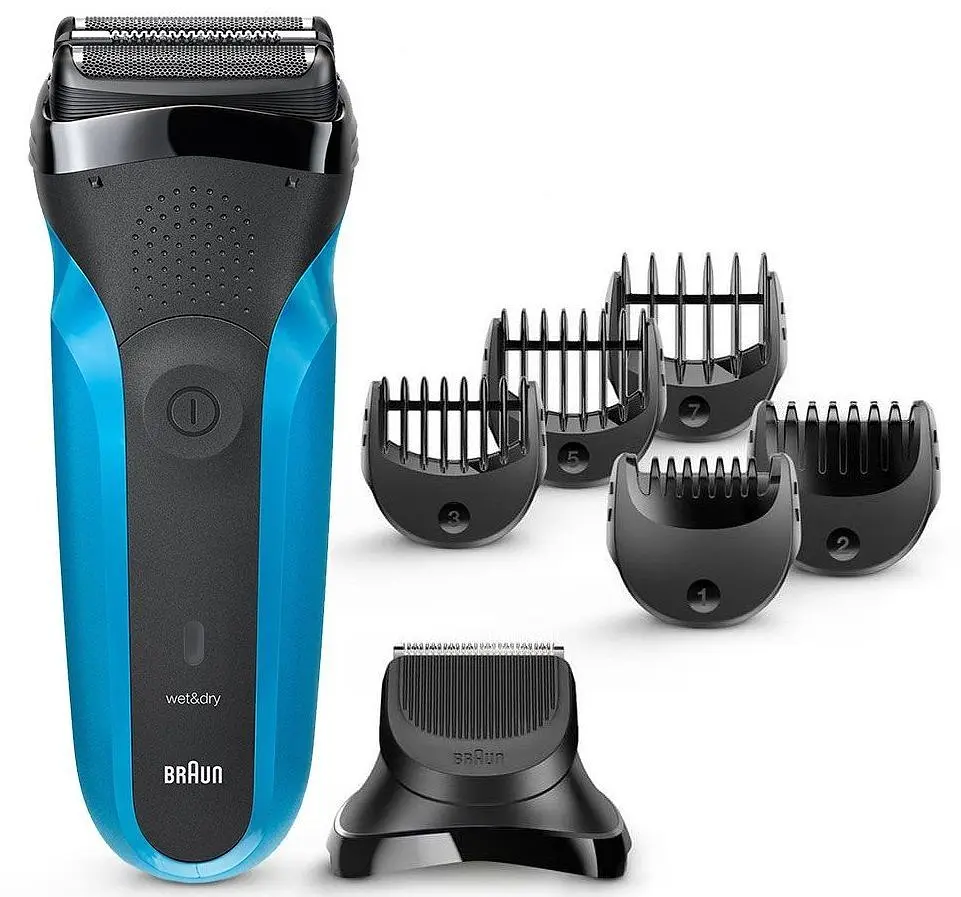 Електробритва Braun (Series 3 310BT Black/Blue) - фото 5