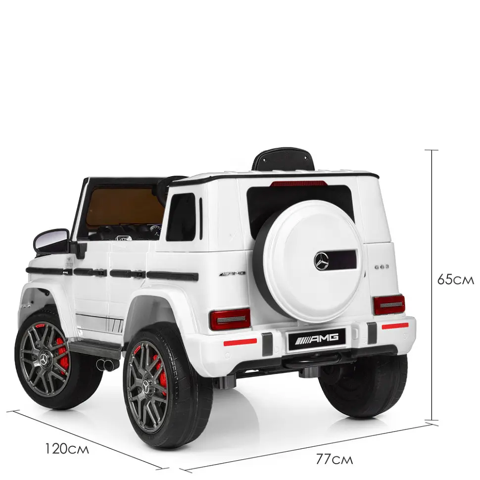 Дитячий електромобіль-джип Bambi M 4180EBLR-1 Mercedes-Benz до 30 кг - фото 2