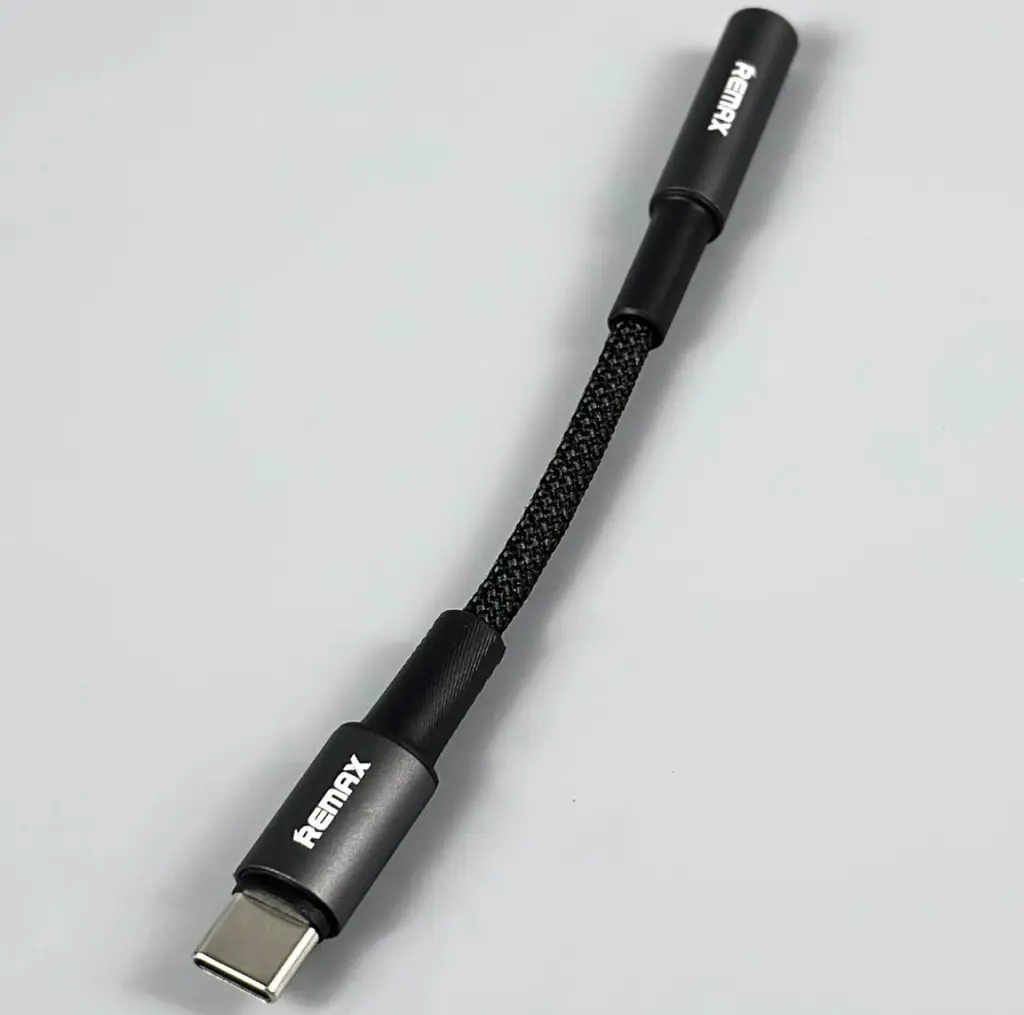 Перехідник Remax CB08 Velocity Type-C male to 3.5mm female 0.12m - фото 3