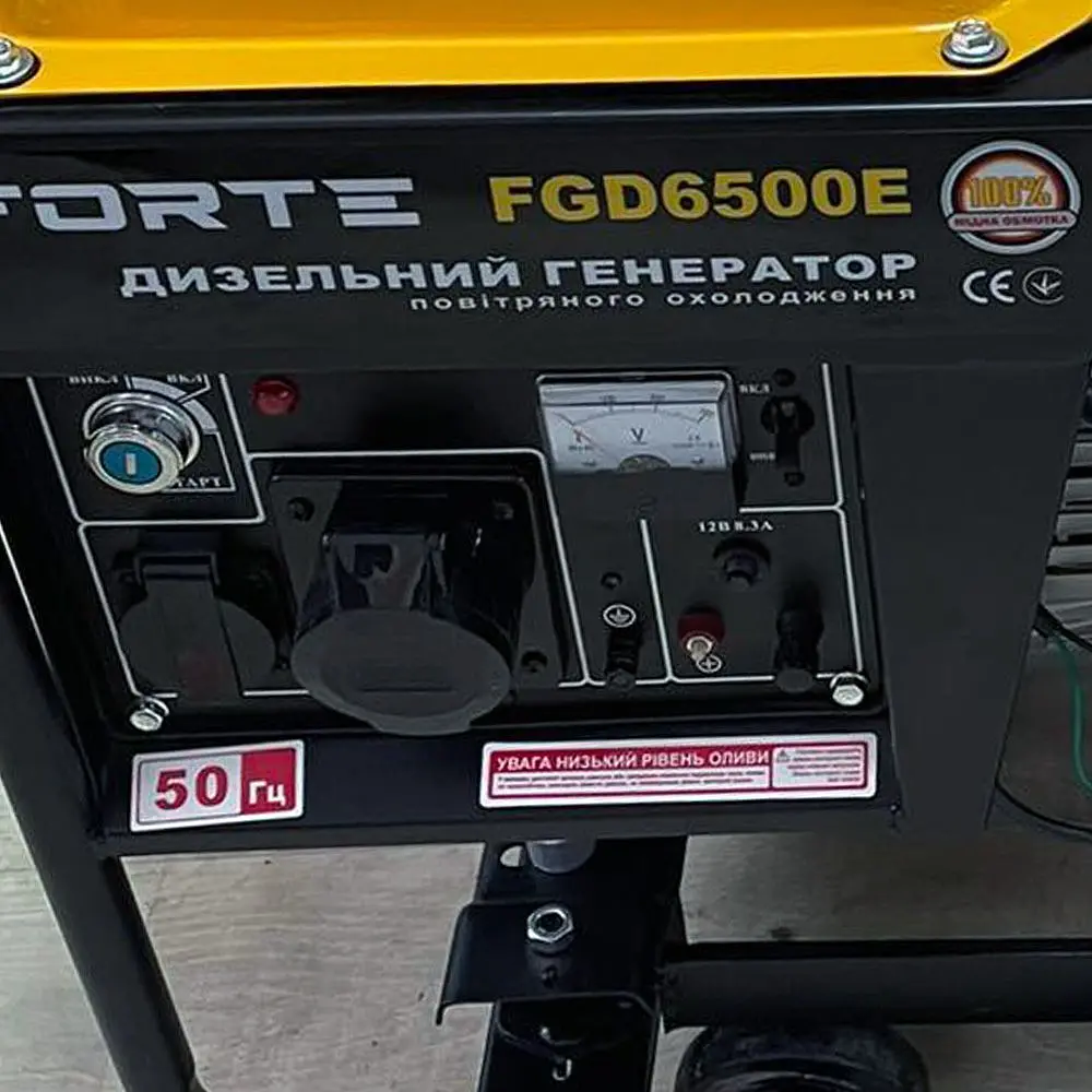 Генератор дизельний Forte FGD6500E (43690) [158609] - фото 5
