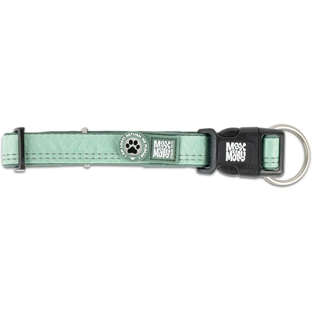 Ошейник для собак Max & Molly Smart ID Collar Matrix 2.0 Jade XS 22-35x1.5 см - фото 3