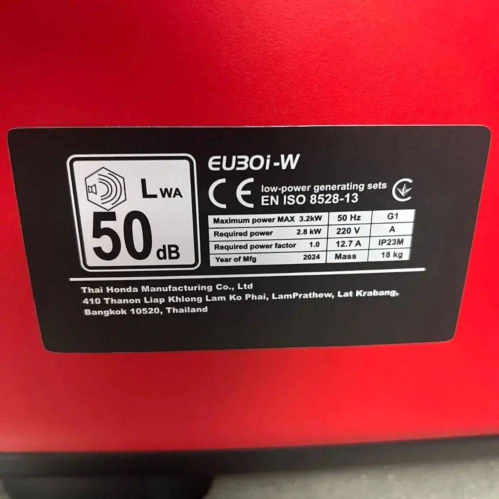 Інверторний бензиновий генератор Honda EU30i-W (2.8/3.2 кВт), з мідною обмоткою - фото 9