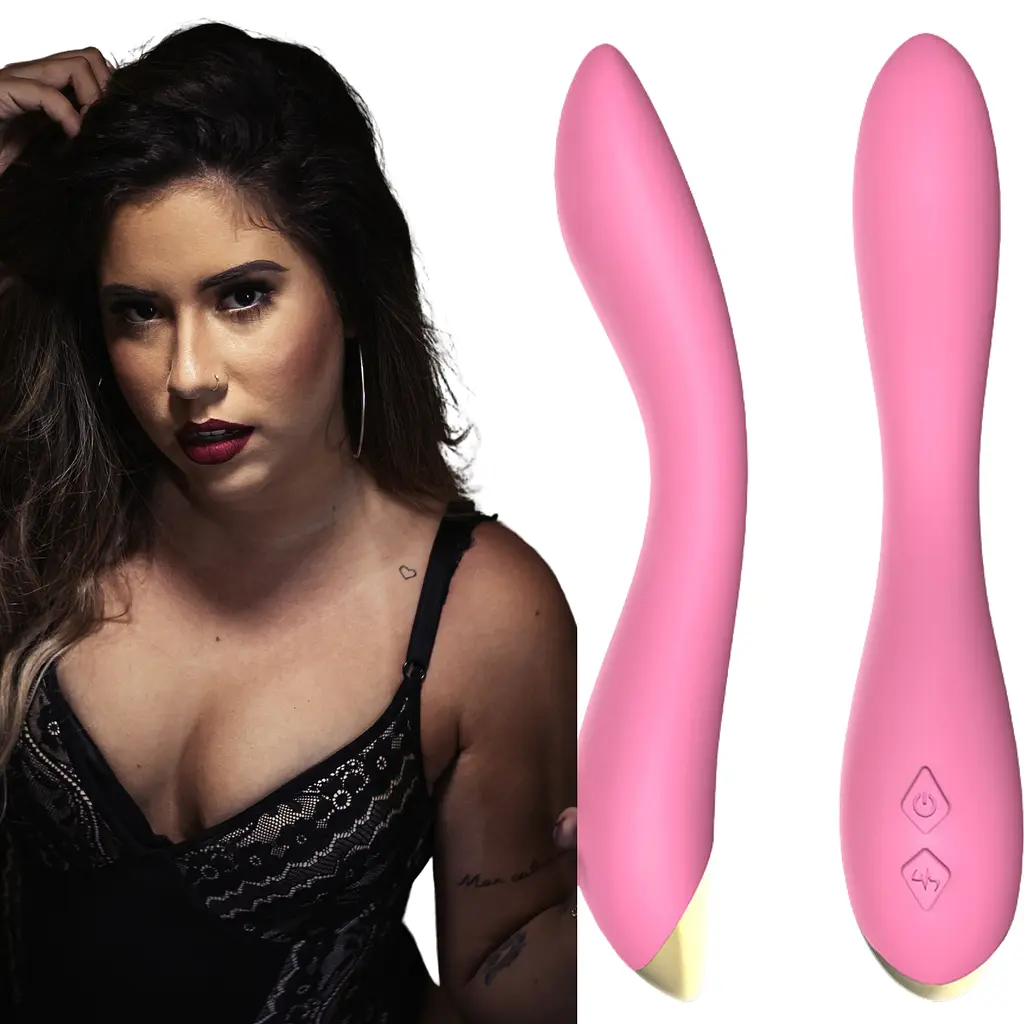 Вібратор B - Series Joy Boss Series Flamingo 22 см рожевий - фото 10