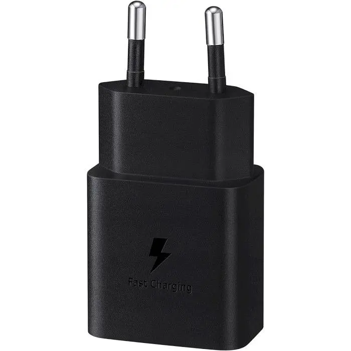 Мережевий зарядний пристрій Samsung EP-T1510X Black, 1хUSB Type-C, 15W + кабель USB Type-C (EP-T1510XBEGEU) - фото 3