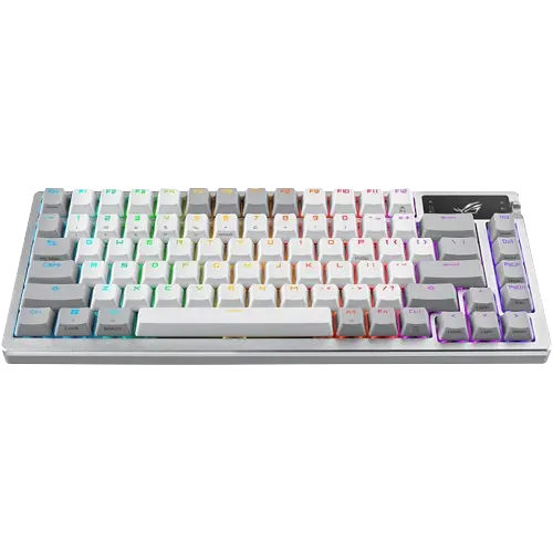 Клавіатура бездротова Asus ROG Azoth RGB White (90MP031A-BKUA11) - фото 1