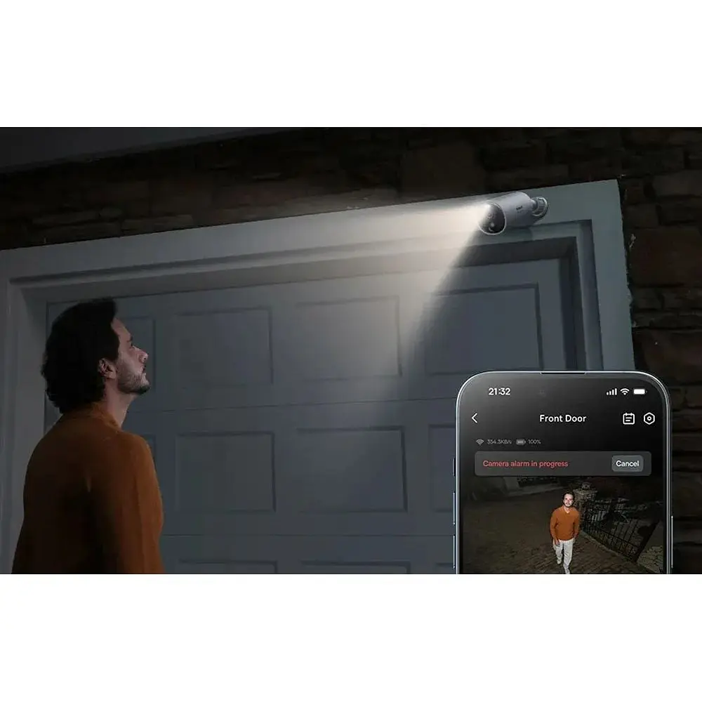 IP-камера видеонаблюдения Baseus Security B1 Outdoor Camera 2K внешняя (S0SV002130) - фото 6