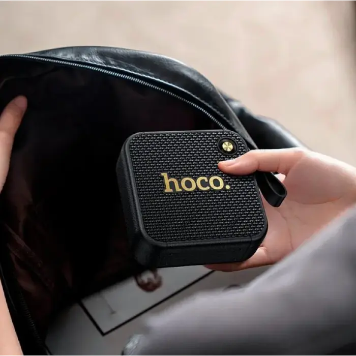 Портативная колонка с Bluetooth, 1500 мАч, HOCO HT1 Marquis / Мини колонка / Bluetooth колонка - фото 4