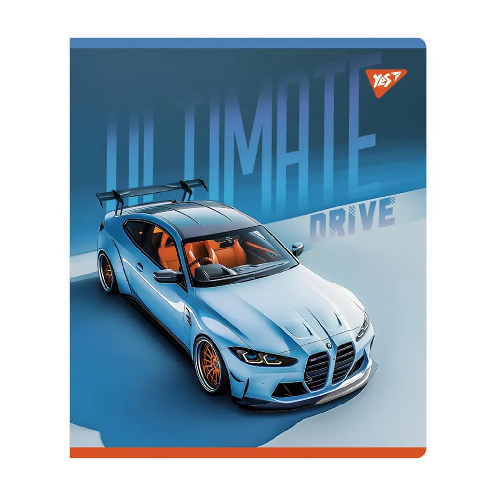 Зошит Yes Ultimate drive А5 18 аркушів клітинка (767524), в асортименті - фото 4