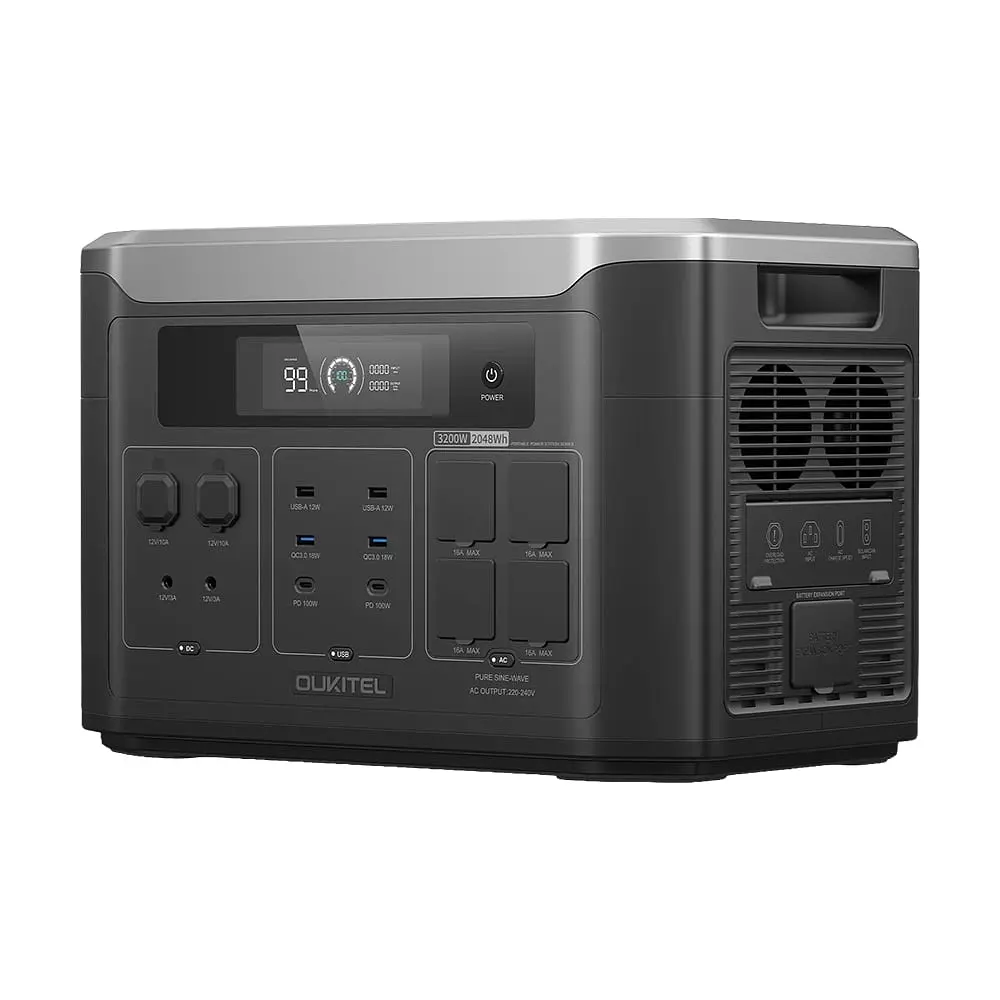 Портативна зарядна станція OUKITEL BP3000E 3200W 2048Wh (42-00280) - фото 15