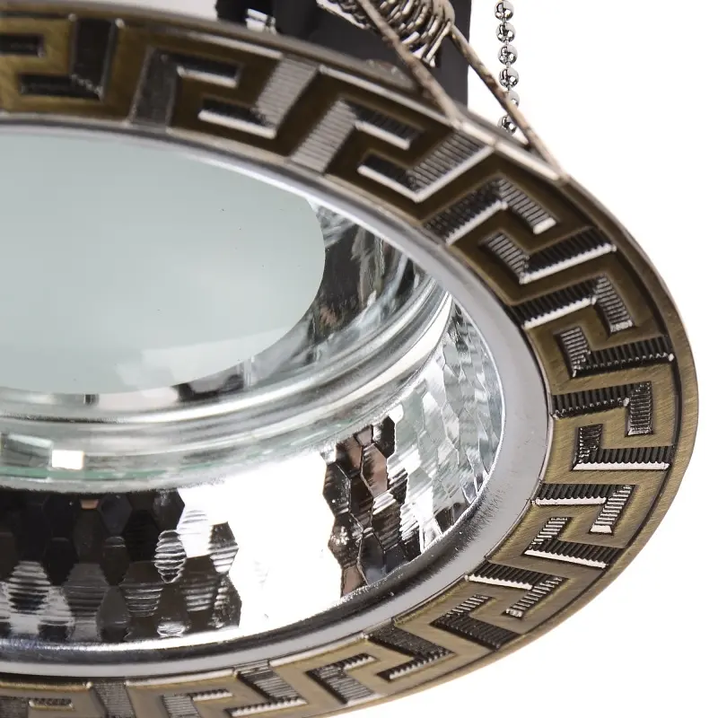 Светильник Downlight потолочный Brille 166636 DL-26/1 AB E27 врезной - фото 2