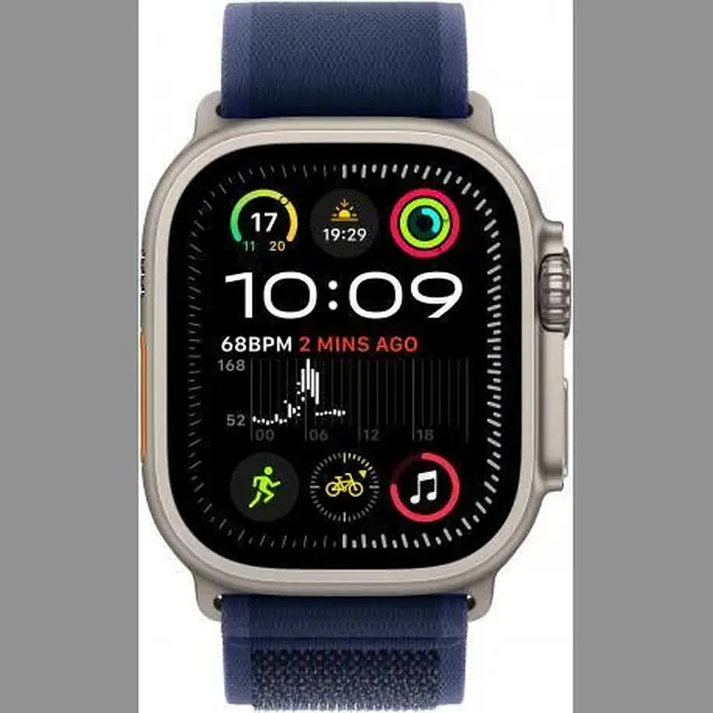 Смарт-годинник Apple Watch Ultra 2 GPS + Cellular 49mm Natural Titan. Case w. Blue Trail Loop - S/M (MX4J3) - фото 2