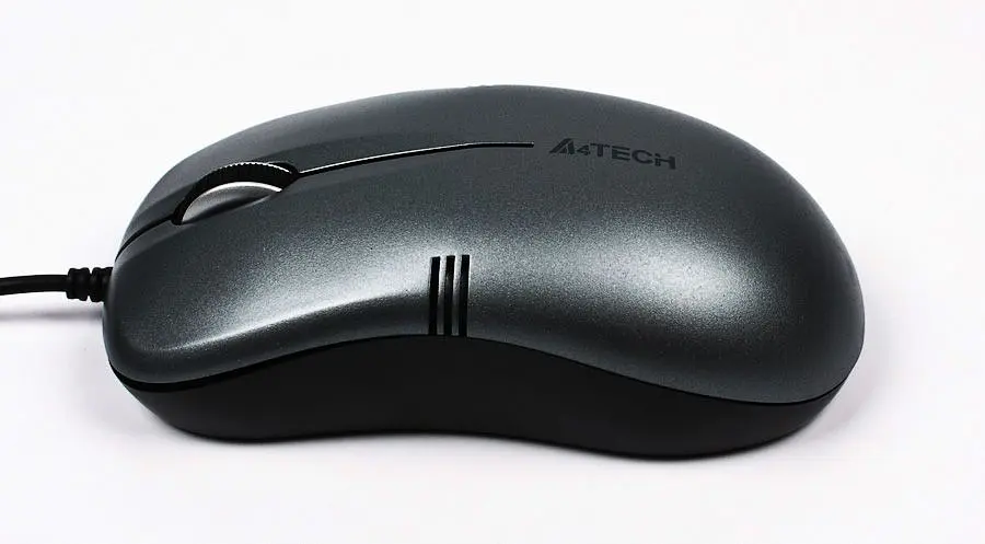 Миша A4Tech OP-560NU USB Black - фото 2