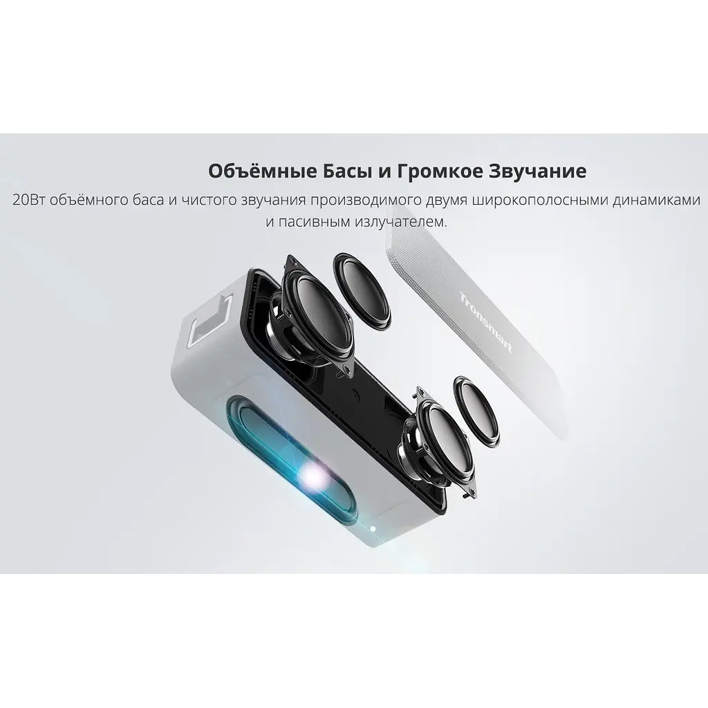 Портативна колонка Bluetooth Tronsmart Element T2 Plus - фото 7