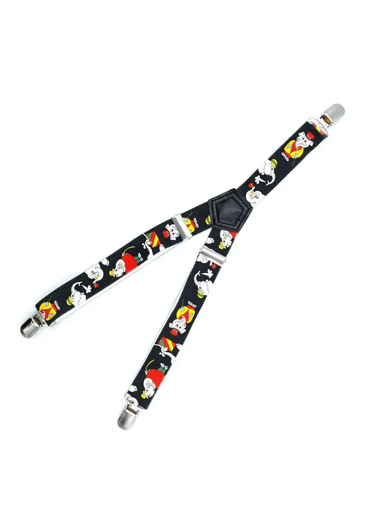 Підтяжки дитячі Weatro Чорні det-pd-035 (det-pd-035) - фото 3