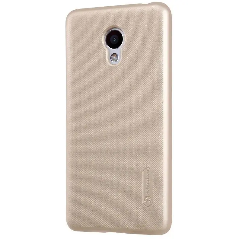 Чохол-накладка Nillkin Super Frosted Shield Meizu M3S Gold - фото 3