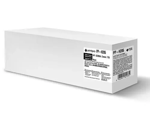 Картридж HP 85A (CE285A), Black PrintPro teh0024391