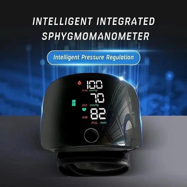 Тонометр на зап'ястя із голосовим оповіщенням Blood Pressure Monitor - фото 8