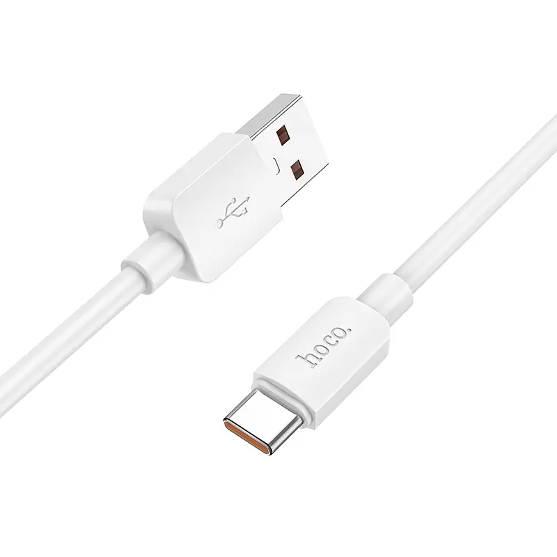Кабель Hoco X96 Hyper 100W charging data cable Type-C White