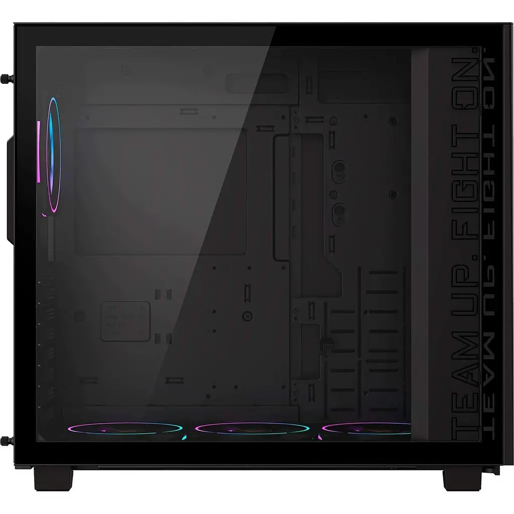 Корпус Gigabyte AORUS C400 Glass без блока питания, черный (GB-AC400G) без блока питания - фото 7