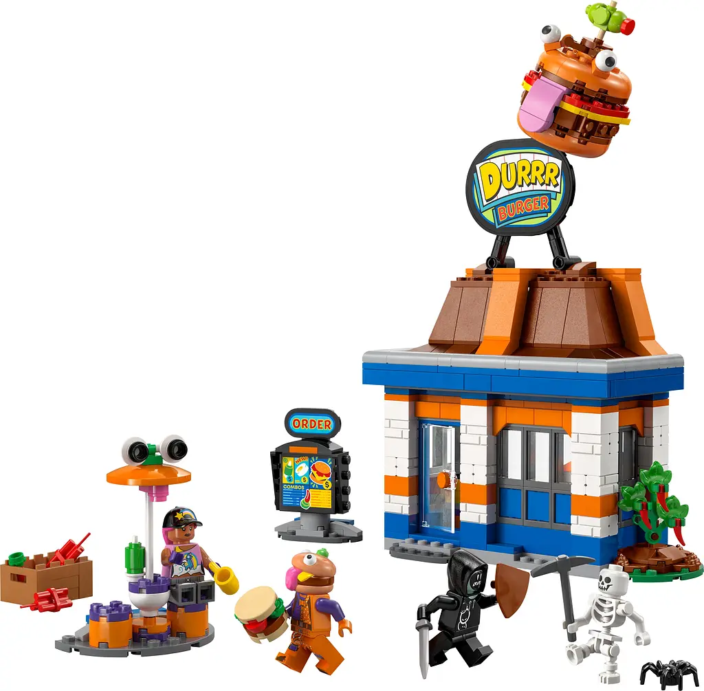 Конструктор LEGO Fortnite Durrr Burger ресторан 546 деталей (77076) - фото 8