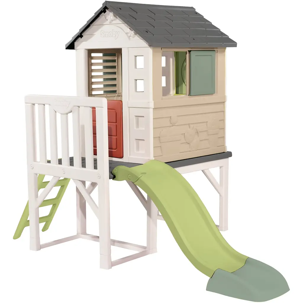 Будинок Smoby Life Літній відпочинок на опорах 243х160х197 см (7600810802)