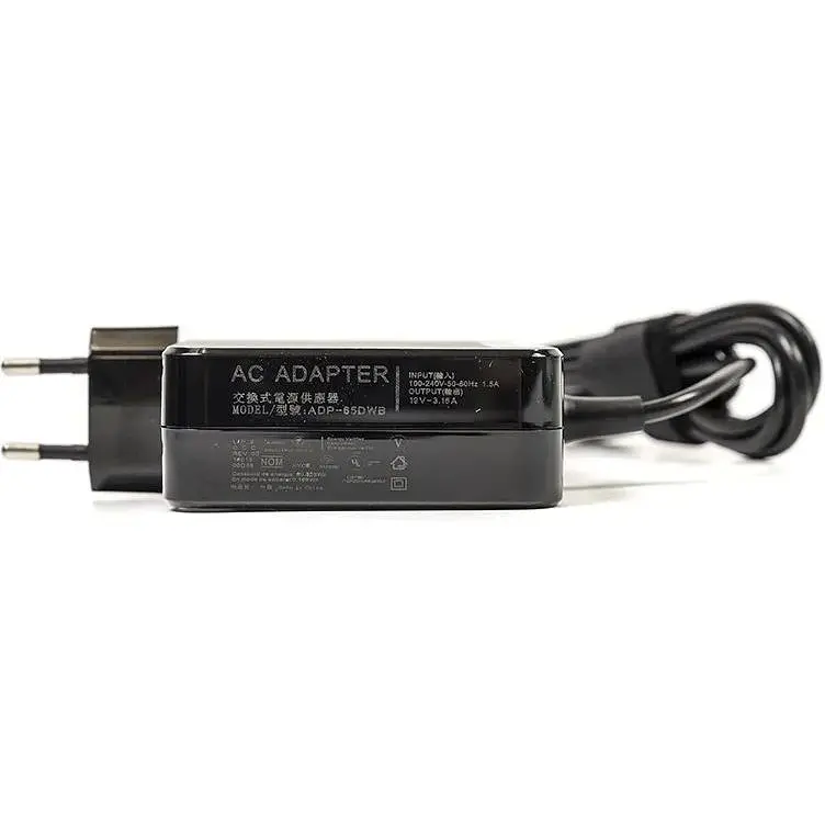 Блок живлення до ноутбука PowerPlant TOSHIBA 220V, 19V, 60W, 3.16A (6.3x3.0mm) (TO60F6330) - фото 2