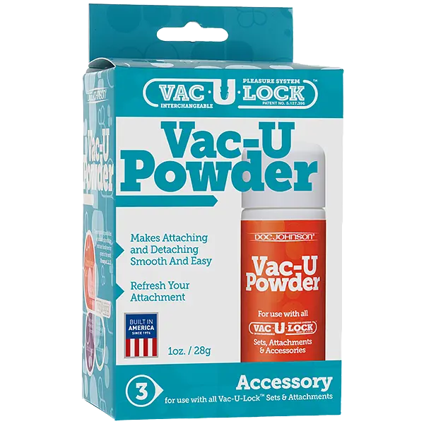 Пудра Doc Johnson Vac-U - пудра для кріплення Vac-U-Lock - фото 2