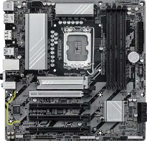 Материнская плата Gigabyte B860M DS3H Wi-Fi6E LGA 1851 (B860M DS3H WIFI6E) - фото 2