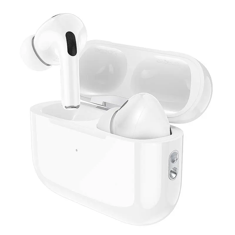 Беспроводные вакуумные наушники Hoco EW77, BT5.4, TWS, 30mAh, 300mAh, 4h, white - фото 2